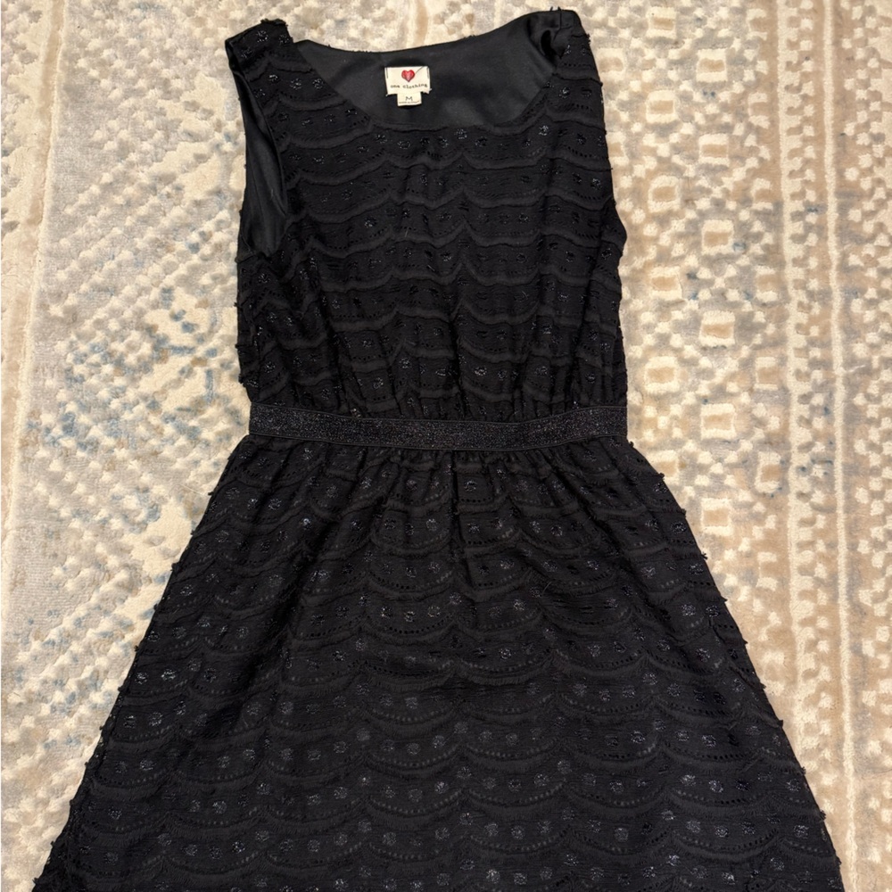 Elegant Black Lace Dress